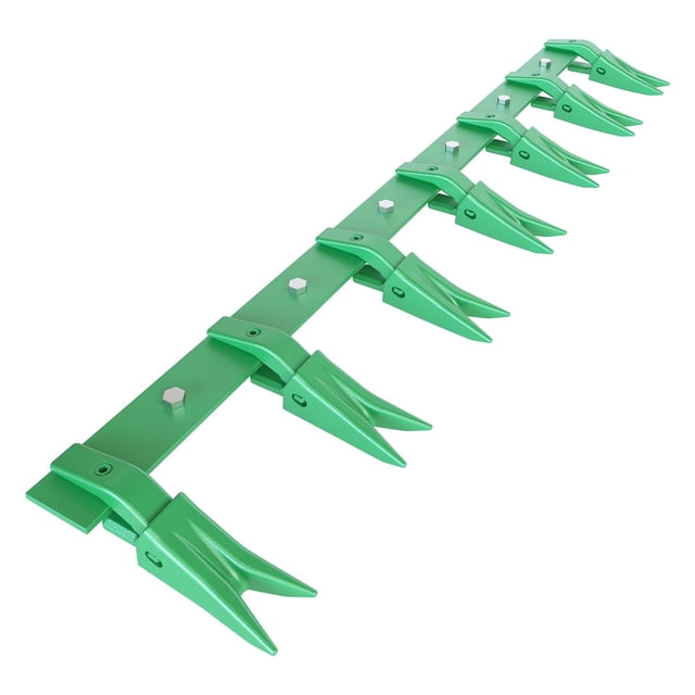 EDTara Heavy Duty Bucket Tooth Bar Designed for Sub-Compact Tractors, No Drilling Required, Fits 1/2-Inch or Smaller Bucket Cutting Edges