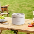 thumbnail image 1 of LSLJS Stainless Steel Insulated Lunch Box Insulated Bucket Household Double Cover Soup Bowl Bento Box Lunch Box, 1 of 9
