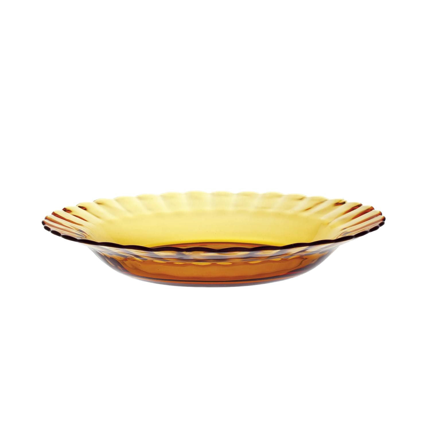 Duralex Picardie Profonde en Ambre 23cm, Ensemble de 6