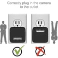 thumbnail image 4 of Hidden Spy USB Charger Camera HD 1080P Wireless Mini Nanny Cam, USB Charger Camera with Motion Detector for Home Seucity No Audio Camera, 4 of 5