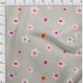 thumbnail image 3 of oneOone Polyester Lycra Fabric Flower & Leaves Watercolor Print Fabric By Yard 56 Inch Wide, 3 of 4