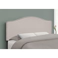thumbnail image 3 of Monarch Specialties Bed, Headboard Only, Full Size, Bedroom, Upholstered, Linen Look, Beige, Transitional, 3 of 4