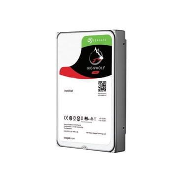 Seagate IronWolf ST8000VN004 - Disque Dur - 8 To - Interne - 3,5 Pouces - SATA 6 Gb/s - 7200 Tr/min - Mémoire Tampon : 256 Mo
