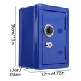 thumbnail image 3 of Meitianfacai Kids Bank Locker Safe With Key And Single Digit Lock, Metal Money Safe, Mini Password Cash Paper Money Savings Box Kids Boys And Girls, 3 of 5