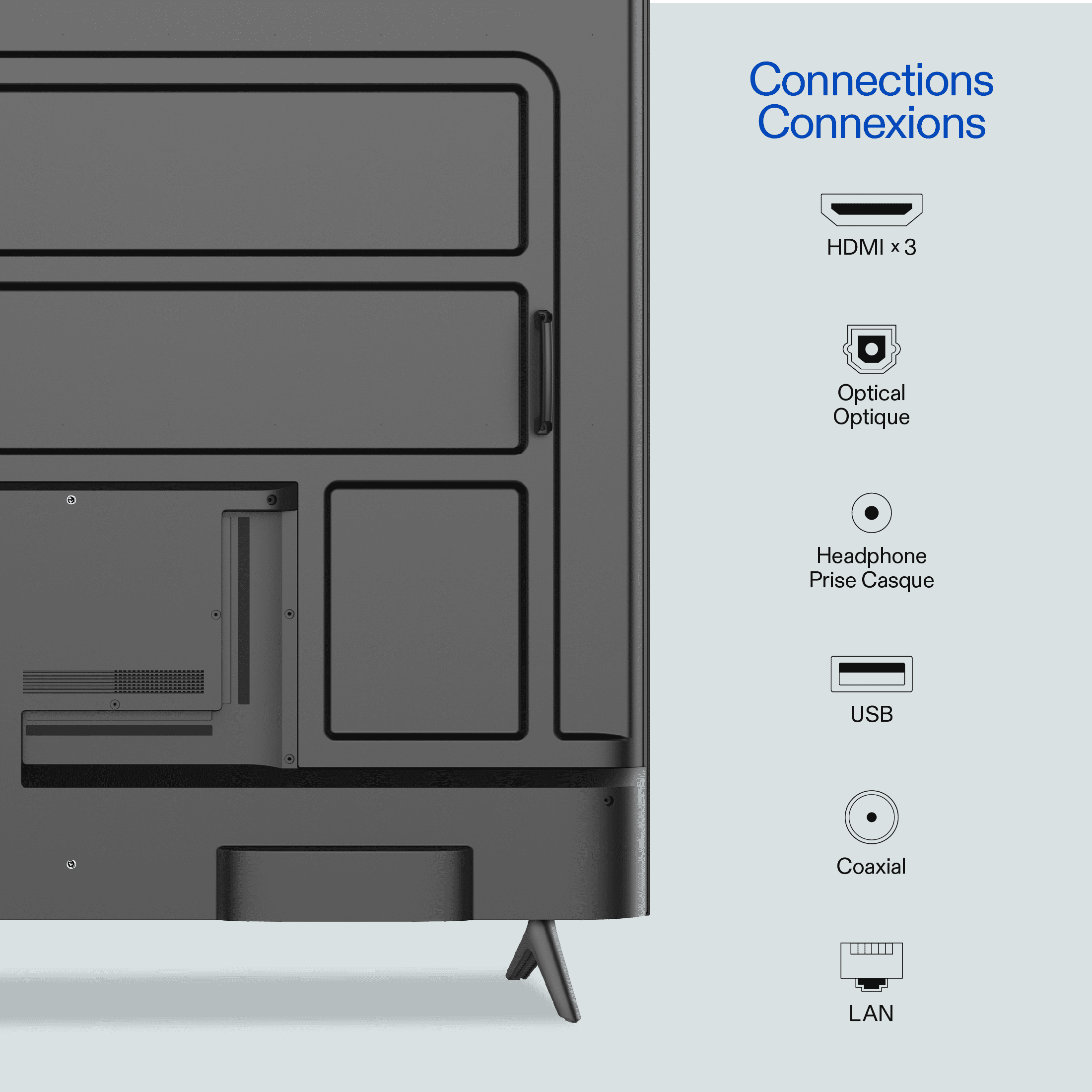 onn 85” QLED 4K UHD Smart Roku TV