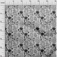 thumbnail image 3 of oneOone Rayonne Tissu Gris Floral Rétro Robe Tissu Tissu Imprimé par la Cour 56 Pouces de Large, 3 of 5