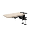 thumbnail image 4 of Langgg Wood Computer Arm Rest for Desk Folding Computer Desk Extender for Desk Light Khaki, 4 of 9