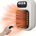 thumbnail image 4 of Wall-Mounted Home Heating Unit, Compact Portable Heater, LED Temperature Display, Quick Heating, Three Adjustable Temperature Settings, Overheat Safety Feature, Portable Fan Heater., 4 of 11
