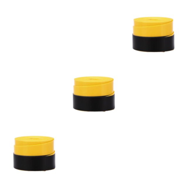 mmirethe Badminton Racket With Quick To Dry Technology - Long Lasting Grip Tape Multiple Surface Racket Over yellow roll pack 3Set