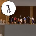 thumbnail image 2 of 1:64 Hand Painted Model People character home desktop decor Figure Diorama Scenery Tripod Camera, 2 of 9