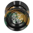 thumbnail image 3 of Yoyo Toy, Unresponsive Yoyo With 3pcs Strings For Adults For Competition Black Gold, 3 of 8
