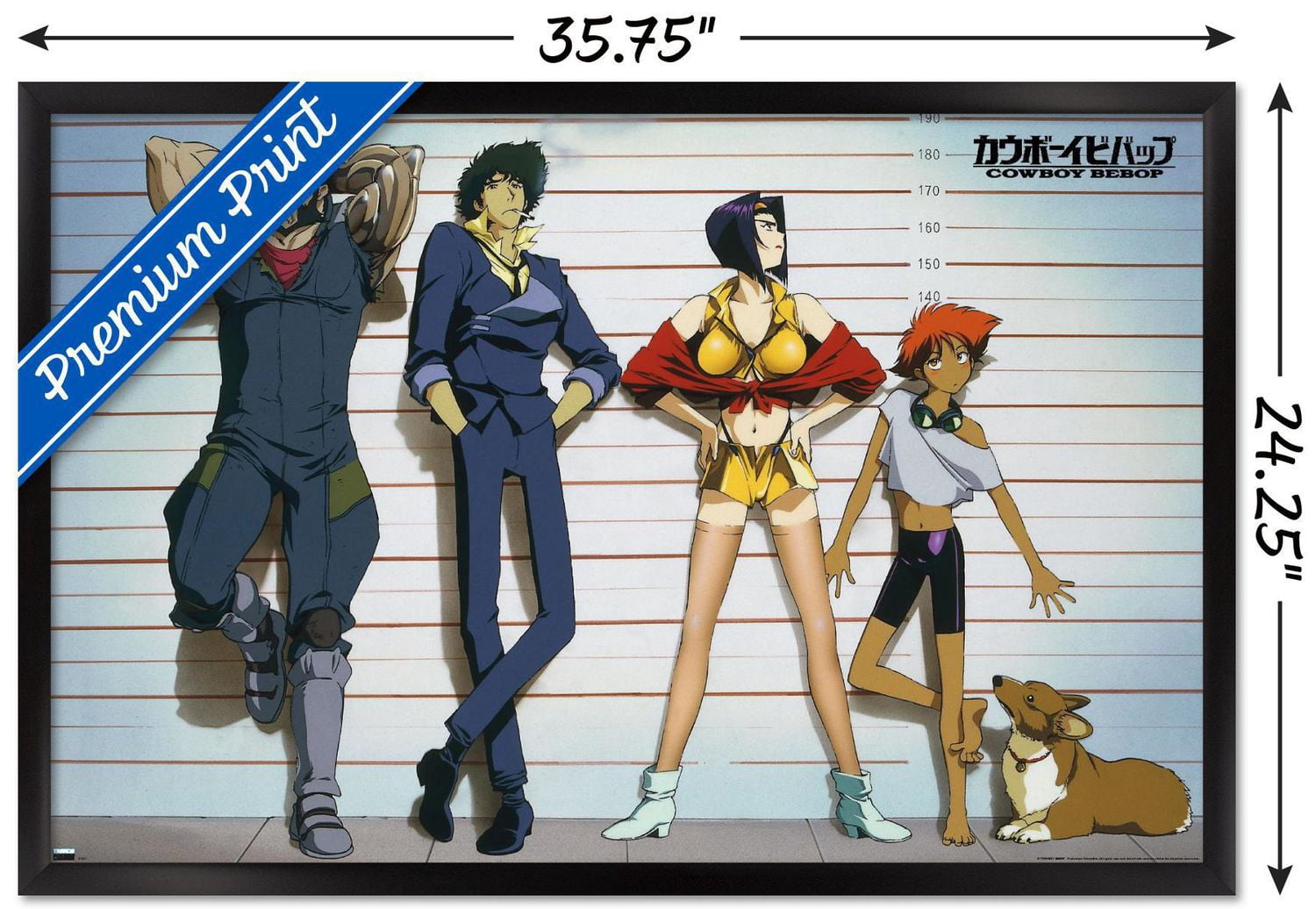 Cowboy Bebop - Heights Wall Poster
