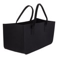 thumbnail image 1 of Folding Storage Bin, Storage Basket with Handles, Organizing Toys, Clothes, black, 1 of 9