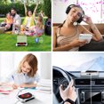 thumbnail image 3 of ELEPEX Portable CD Player, Personal CD Players with Bluetooth for Car & Travel, Rechargeable Small CD Player with Headphones, LCD Touch Screen & Anti-Skip/Shockproof White, 3 of 6