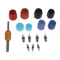 thumbnail image 1 of 16Pcs/Set Universal Air Conditioning Service A/C AC System Cores Seal Kit, 1 of 9