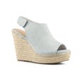thumbnail image 1 of BLISSFUL STEP Sandales Compensées à Plateforme Espadrilles pour Femmes Gris 6, 1 of 8