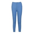 thumbnail image 1 of Women Pants High Waist Slim Pencil Skinny Tummy Control Solid Color Pants, 1 of 7