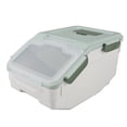 thumbnail image 4 of Airtight Rice Container, Large Food Containers, Rice Storage Bin with Measuring Cup & Lid, Kitchen Storage Containers for Rice, Grain, Flour, Pet Food, 4 of 8