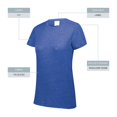 thumbnail image 1 of Augusta sportswear T-Shirt Tri-Mélange pour Femmes, 1 of 6