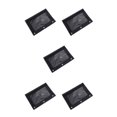 thumbnail image 2 of Dalazy Practical Office Supplies Stylish Zippered Document Pouch Storing Files Black 5Set, 2 of 6