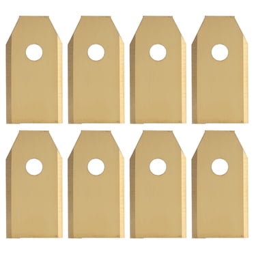Robotic Lawnmower Blades, Mower Blades Lawn Mower Parts Golden 45pcs  For