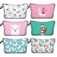 thumbnail image 2 of Makeup Bag Fashion Creative Printed Cosmetic Bag Toiletry Pouch Makeup Pouch, 2 of 7