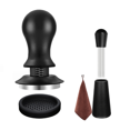 thumbnail image 1 of 5 PCS Espresso Accessories Coffee Espresso Tamper Set with Espresso Tamper WDT Tool Coffee Stirrer Frothing Pitche 53MM, 1 of 6