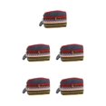 thumbnail image 1 of Baohd Portefeuille Compact et Pratique pour Pièces de Monnaie Adapté aux Petits Objets et Accessoires Rouge - Vent Ethnique LQ 5ensemble, 1 of 1