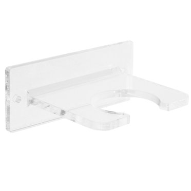 CIMAXIC Support Mural pour Batte de Baseball en Acrylique, Support Vertical pour Batte de Baseball, 3.94"X2.76"X1.57 Pouces