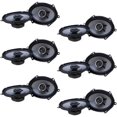 thumbnail image 1 of Crunch 250W Full Range 2 Way Coaxial Car Audio 5x7 by 6x8" Speaker (12 Pack), 1 of 6