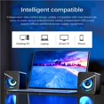 thumbnail image 4 of 2pcs portable Loudspeaker Kit USB Stereo Speaker Versatile PC For PC Smartphones Laptops, 4 of 9