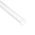 thumbnail image 4 of Unique Bargains 2pcs Clear Rigid PVC Pipe 3/8'(9mm) ID x 1.3ft 0.02' Wall Round Tube Tubing, 4 of 5