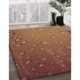 thumbnail image 3 of Ahgly Company Machine Washable Indoor Rectangle Transitional Orange Area Rugs, 2' x 4', 3 of 7