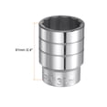 thumbnail image 2 of Unique Bargains 33mm 12 Point Shallow Socket 3/4' Drive Standard Metric Chromium Vanadium Steel, 2 of 5