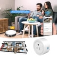 thumbnail image 1 of Birdeem Google Home Smart Lights, Smart Socket Us Standard Wifi Version Mobile App Control Voice Control Wirelessly Control Your Lights and Appliances, Smart Light Control, Plug in Light Socket, 1 of 9