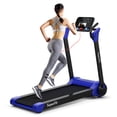 thumbnail image 1 of Gymax Folding 2.25HP Electric Treadmill Running Machine w/ LED Display Navy, 1 of 10