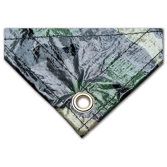 World Famous Camouflage Tarpaulin - 15' x 20'