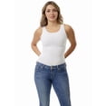 thumbnail image 1 of Underworks Womens Ultra Light Cotton Spandex Compression Tank, 1 of 1