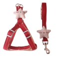 thumbnail image 3 of Dog Harness Leash Pet Chest Harness Leash Adjustable Pet Vest Harness Pet Walking Supply Dog Harness Leash Adjustable Comfortable Handle Safe Pet Vest With Traction Rope For Cat, 3 of 7