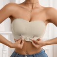 thumbnail image 1 of MIONGO Front Closure Strapless Bra for Everyday Comfort and Leisure Activities - Versatile Design for All Seasons, 1 of 4