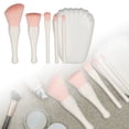 thumbnail image 1 of BKER Makeup Brushes Set For Beginners Portable Shape Travel Brush Kit For All Skin Types Face Makeup Tools, 1 of 4