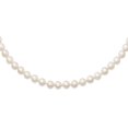 thumbnail image 1 of Chaîne de Perles de Culture Akoya en Or Jaune 14k 5 6mm Ronde Blanche Eau Salée Pendentif Bracelet Charm, 1 of 5