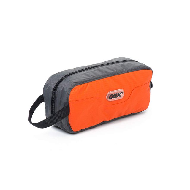 GOX Travel Toiletry Bag,Dopp Kit Case,Ultra-Light Cosmetics Bag Makeup Organizer(Orange)
