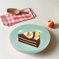 thumbnail image 4 of LSLJS 5PCS Dinner Plates - 5.7Inch Impregnable Dinner Plates Set Of 5 - Dishwasher & Microwave Safe Plastic Plates Reusable - Lightweight Plates for Kitchen,camping, Dinner Plates, 4 of 8