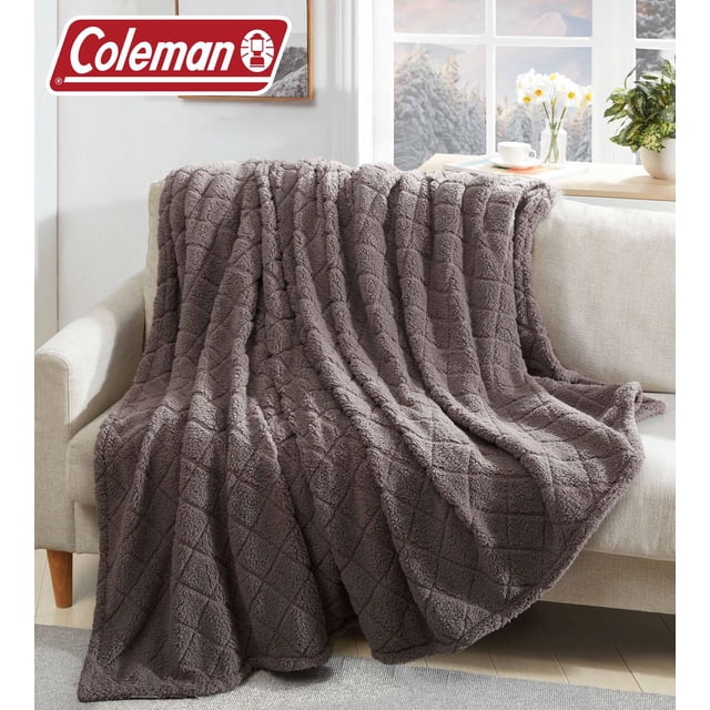 Couverture sherpa surdimensionnée certifiée Coleman