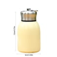 thumbnail image 3 of Dvkptbk Stainless Steel Mug Coffee Thermal Mug Multi Color Optional Spray Plastic 304 Stainless Steel Mug Portable Car Carrying Coffee Mug Student Walking Mug Kitchen & Dining, 3 of 6