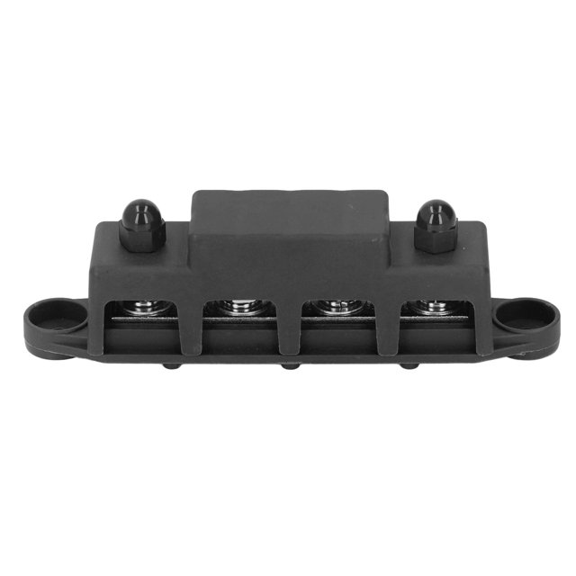 Busbar Module,4 Stud M8 Bus Power Distribution Block Busbar Box Bus Bar Module Next-Gen Design