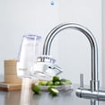 thumbnail image 1 of EGNMCR Water Filter For Faucet Home Water Filtration System Fits Standard Faucets Water Purifier, White, 1 Count, Mother's Day Gift Ideas, 1 of 9