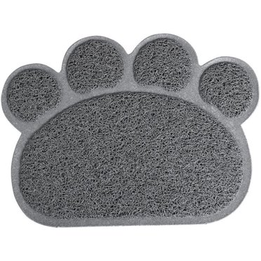 Tapis de Litière pour Chat en Forme de Patte