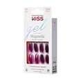 thumbnail image 3 of KISS Gel Fantasy Magnetic - Stream, Purple, Almond, Medium, 3 of 9